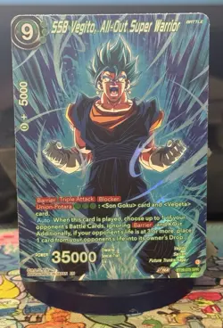 Dragon Ball Super Card Game SSB Vegito, All-Out Super Warrior SPR BT26-075 - Image 1