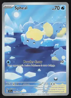 Spheal - 199/191 - Illustration Rare - Surging Sparks - Pokemon Card - NM/M - Image 1