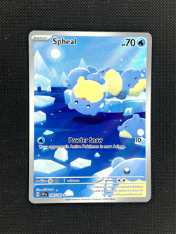 Spheal 199/191 Surging Sparks Illustration Rare Pokemon Card NM - Image 1