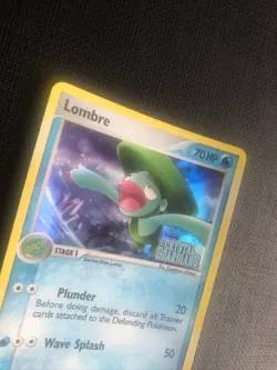 Pokemon Cards - LOMBRE - 37/100 - Reverse Holo - EX Crystal Guardians - 2006 NM - Image 5