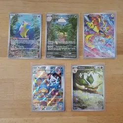 Pokemon Lot 5 Illustration Rares MINT CONDITION All Cards Pictured Included - Image 1