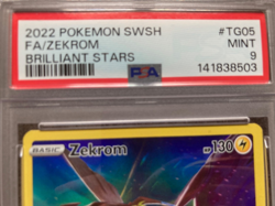 Pokemon TCG Zekrom TG05/TG30 Brilliant Stars - PSA 9 - Image 4