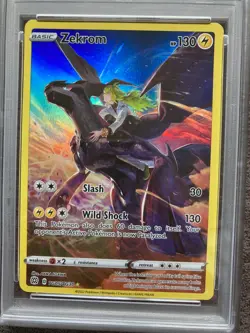 Pokemon TCG Zekrom TG05/TG30 Brilliant Stars - PSA 9 - Image 3