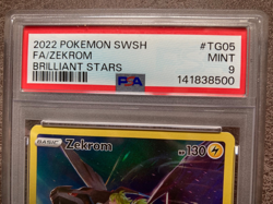 Pokemon TCG Zekrom TG05/TG30 Brilliant Stars - PSA 9 - Image 4