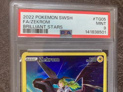 Pokemon TCG Zekrom TG05/TG30 Brilliant Stars - PSA 9 - Image 4
