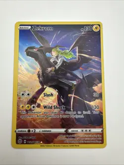 Pokemon TCG Brilliant Stars Zekrom Card TG05/TG30 Excellent Condition - Image 1