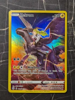 Pokemon TCG: Zekrom TG05/TG30 - Brilliant Stars - Trainer Gallery Holo - NM+ - Image 1