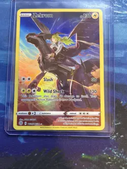 Pokemon TCG Zekrom TG05/TG30 Brilliant Stars Trainer Gallery NM - Image 1