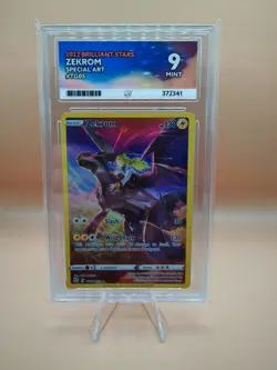 Pokemon TCG Zekrom TG05/TG30 Ultra Rare Card Brilliant Stars Ace 9 - Image 1