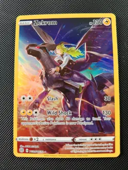 Pokemon TCG Zekrom TG05/TG30 Ultra Rare Card Brilliant Stars - Image 1