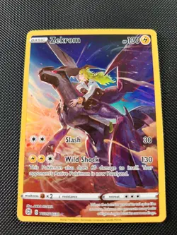 Pokemon TCG Zekrom TG05/TG30 Ultra Rare Card Brilliant Stars - Image 2