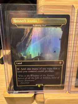 Magic the Gathering Herugrim, Sword of Rohan Foil Mythic And Henneth Annun - Image 3
