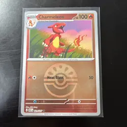 Charmeleon Pokemon TCG Ascended Heroes 21/217 Reverse Holo Pokeball Card - Image 1