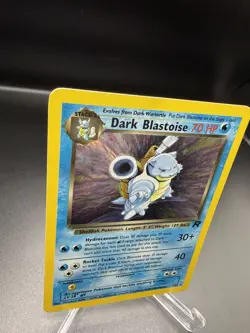 Pokemon TCG - Dark Blastoise 3/82 Team Rocket Holo Rare WOTC 1999 - Image 2