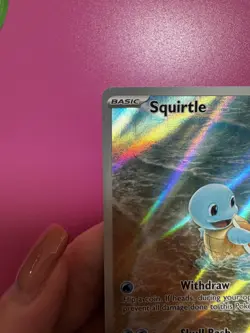 Pokemon TCG - S&V 151 - 170/165 Squirtle - Illustration Rare - NM/M 2 ENGLISH - Image 5