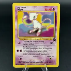 Mew 8 Promo WOTC Wizards Black Star Promos 1999 Pokemon TCG - Image 1