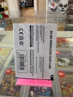 Pokemon Destined Rivals Staff Promos Set of 4 Sealed Pack Free UK Postage - Image 2