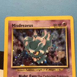 Pokemon TCG - Misdreavus 11/64 Holo Rare - Neo Revelation LP - Image 3