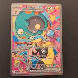 Pokemon Iono's Bellibolt ex Special Illustration Rare 279/217 Holo EX - Image 1
