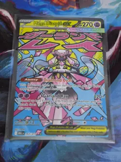 Pokemon TCG Mega Diancie EX 267/217 Ascended Heroes Mega Attack Rare NM - Image 1