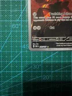 Pokemon TCG Scizor 205/197 Illustration Rare Scarlet & Violet Obsidian Flames - Image 4