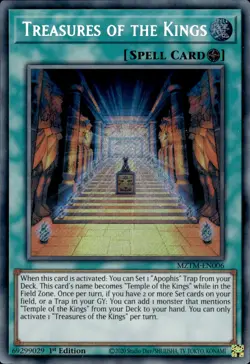 Treasures Of The Kings - Secret Rare 1st Edition MZTM-EN006 - NM - YuGiOh - Image 1