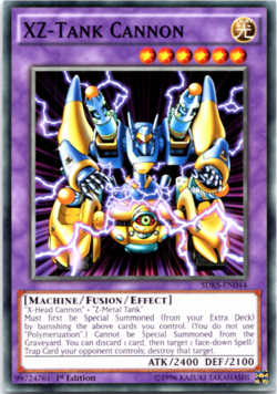 XZ-Tank Cannon - SDKS-EN044 - Common - 1st Edition - Yugioh - Image 1