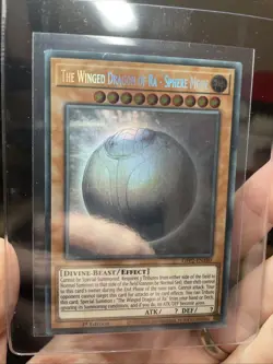 The Winged Dragon of Ra - Sphere Mode - GFP2-EN180 Ghost Rare 1st Edition Yugioh - Image 1