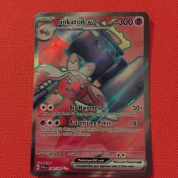 Pokemon TCG 2023 Paldea Evolved Ultra Rare Tinkaton EX Card 240/193 Full Art NM - Image 1