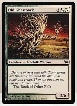 Old Ghastbark - #232-MTG-The List Reprints-Regular-LP - Image 1