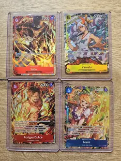 One Piece, Bundle, Leader, Secret Rare, Zoro, Nami, Luffy, Rebecca and More,... - Image 1
