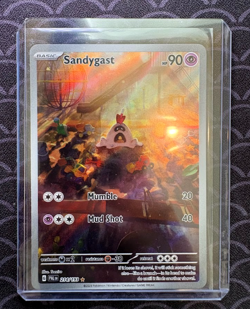 Pokemon TCG Sandygast 214/193 Paldea Evolved S&V Card - Image 1