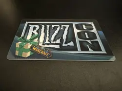 BLIZZCON 2008 World Of Warcraft POLAR BEAR LOOT CARD Big Blizzard Bear MOUNT - Image 1