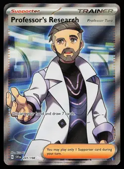 Professor's Research (Professor Turo) 241/198 Scarlet & Violet Pokemon Card - Image 1