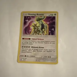Pokemon Shining Arceus 57/73 Shining Legends Shiny Holo Rare Pokemon Card - Image 1