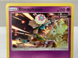 Blacephalon 104/236 SM Cosmic Eclipse Holo Rare Pokemon Card - Heavily Played - Image 3