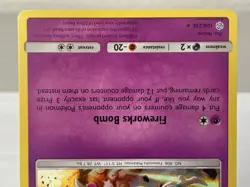 Blacephalon 104/236 SM Cosmic Eclipse Holo Rare Pokemon Card - Heavily Played - Image 4