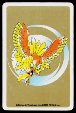 Shuckle 10 of Clubs Pokemon Gold Deck Playing Card Heavily Played - Image 2