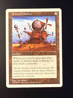 MTG - Ankh of Mishra - 5th Edition Core Set - NM (Magic: The Gathering) - Image 1