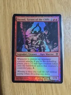 FOIL Kazuul, Tyrant of the Cliffs ~ Worldwake [ NearMint ] [ Magic MTG ] - Image 1