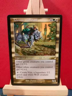 Tolsimir Wolfblood (Retro) - Ravnica Remastered - Rare - LP/NM - MTG - Image 1