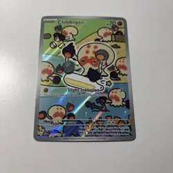 Clobbopus - 207/191 - Illustration Rare Pokemon SV08 Surging Sparks NM - Image 1