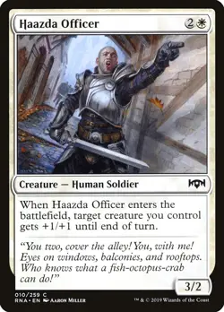 Haazda Officer #10 (NM) Ravnica Allegiance RNA Magic MTG - Image 1
