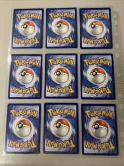 Pokemon TCG Modern Full Art Holo Rare Trainer Lot - 2 Binder Pages - NM - Image 2