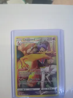 Pokemon Charizard Trainer Gallery Ultra Rare SWSH11 Lost Origin TG03/TG30 NM - Image 5