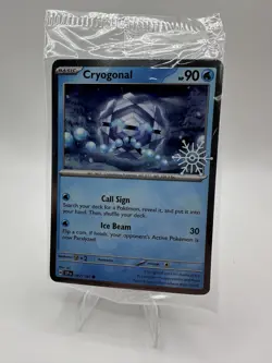 Cryogonal 047/191 Holiday Calendar - SV Surging Sparks - Sealed - Pokemon TCG - Image 1