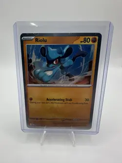 Riolu 076/132 Cosmos Holo Promo - Mega Evolution - Pokemon TCG - Image 2