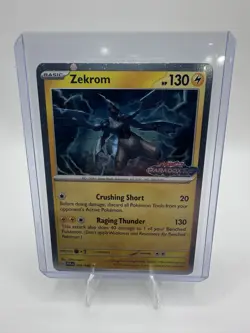 Zekrom 066/182 Stamped Promo - Paradox Rift - Cosmos Holo - Pokemon TCG - Image 2