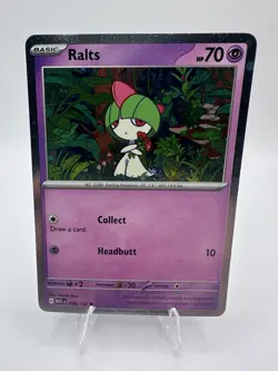 Ralts 058/132 Cosmos Holo Promo - Mega Evolution - Pokemon TCG - Image 1
