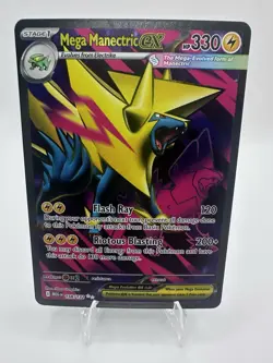 Mega Manectric ex 158/132 - Ultra Rare - Mega Evolution - Pokemon TCG - Image 1